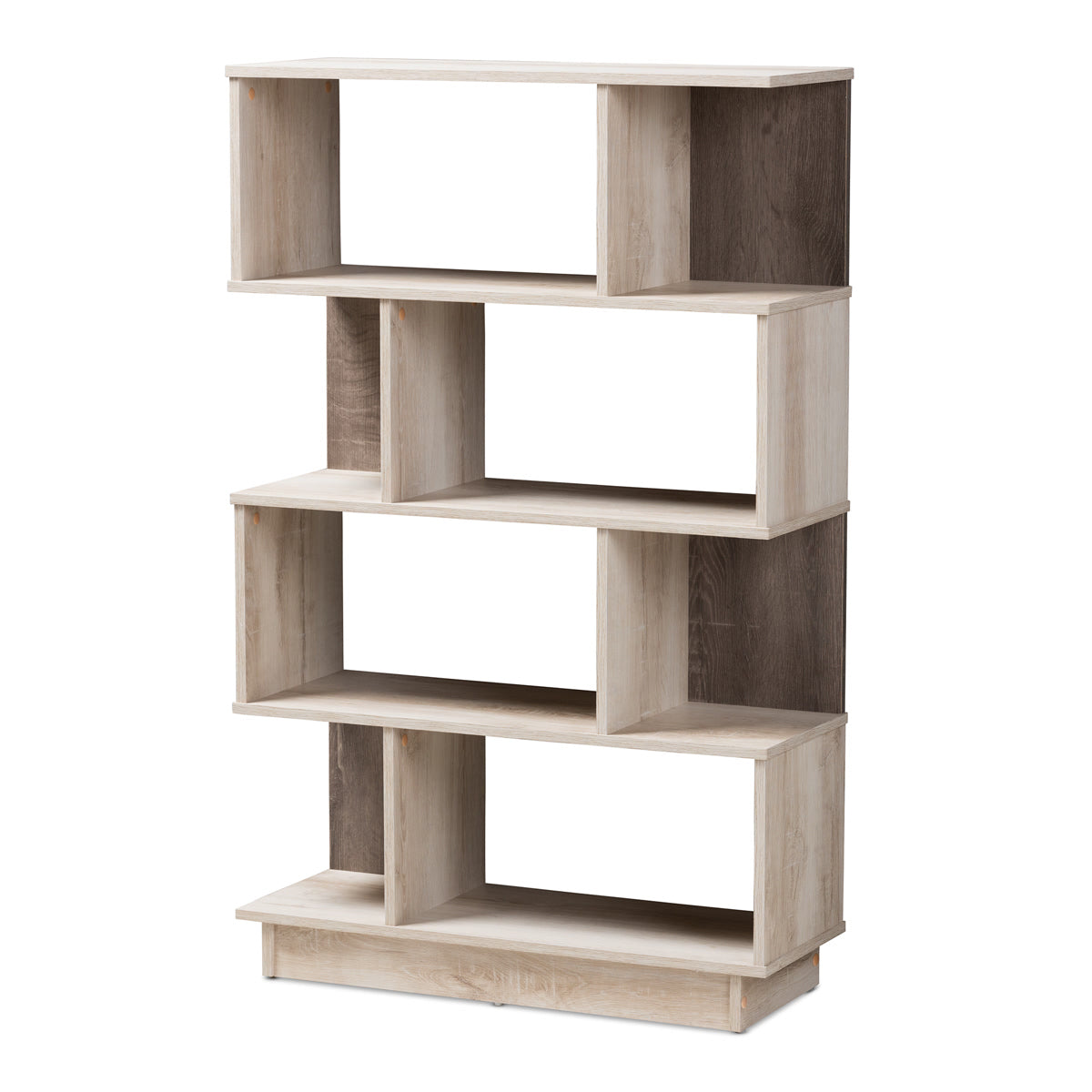 Baxton Studio Teagan Modern and Contemporary Oak Finished Display Book