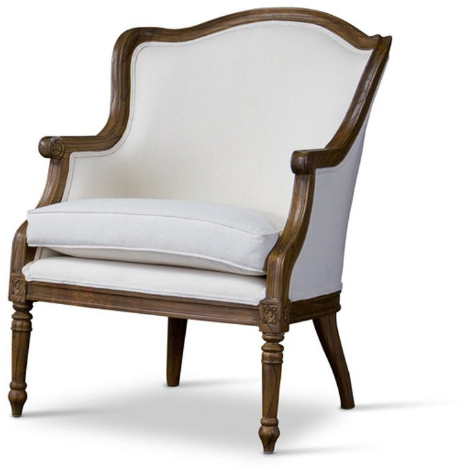 Baxton Studio Charlemagne Traditional French Accent Chair