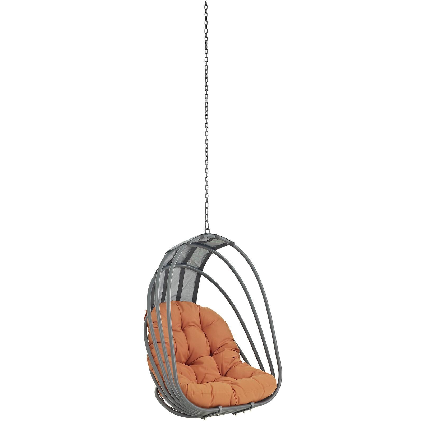 Modern outdoor hanging discount chair