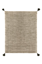 TOV Furniture Modern Paris Cotton Dark Green/White Throw - TOV-C18271