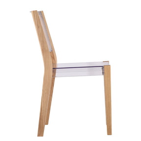 Finemod Imports Modern Lhosta Dining Side Chair FMI10094-natural-Minimal & Modern