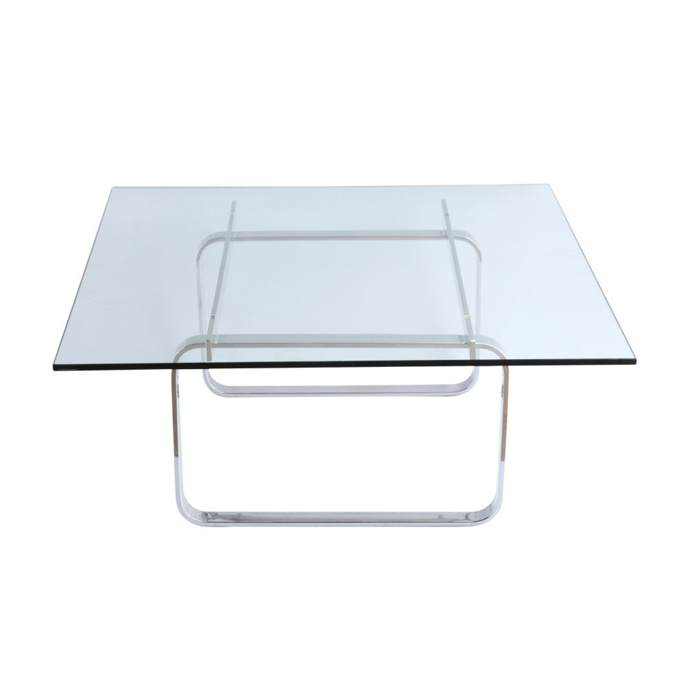 Finemod Imports Modern Hans Coffee Table FMI10198-glass-Minimal & Modern