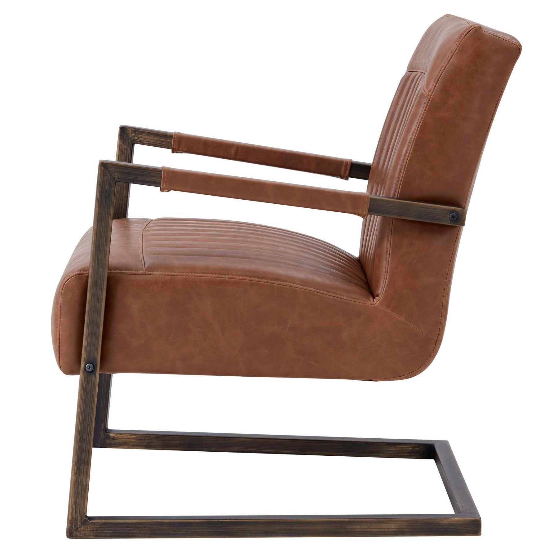 Jonah PU Arm Chair by New Pacific Direct - 1060006