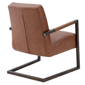 Jonah PU Arm Chair by New Pacific Direct - 1060006