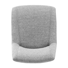 Viona Fabric Swivel Dining Side Chair (Seat) (Set of 2) by New Pacific Direct - 1060019