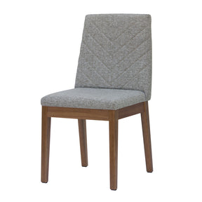 Manhattan Comfort Catherine Chevron Dining Chair in Grey Manhattan Comfort-Dining Chair- - 1