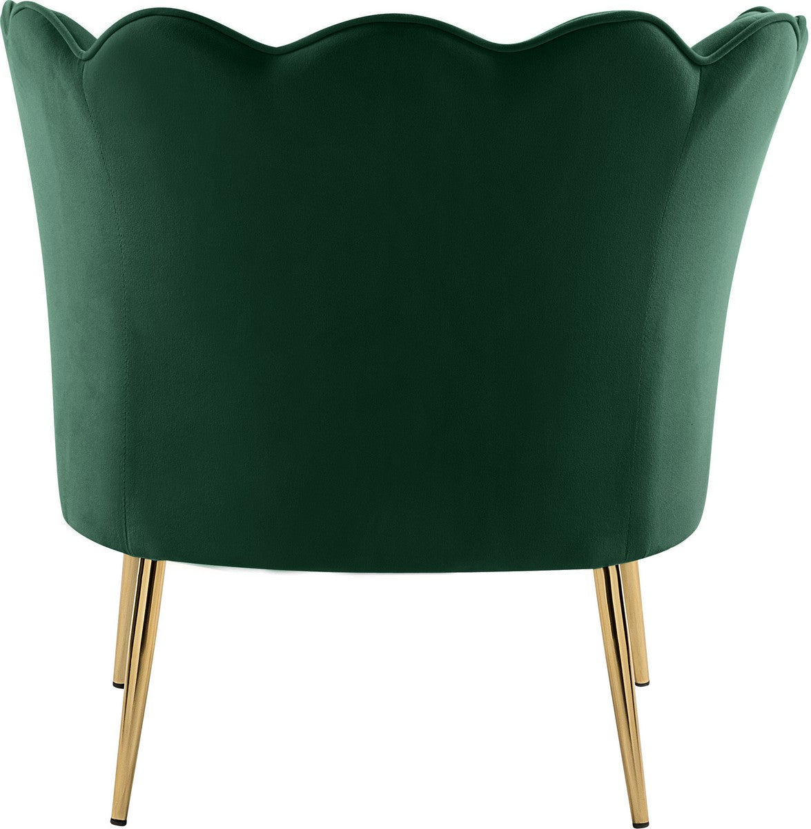 Meridian Furniture Jester Green Velvet Accent Chair