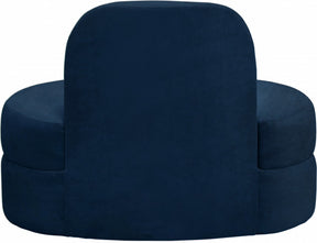 Meridian Furniture Mitzy Navy Velvet Chair