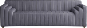 Meridian Furniture Naya Grey Velvet Sofa