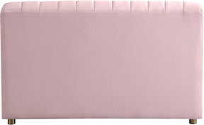 Meridian Furniture Naya Pink Velvet Chair