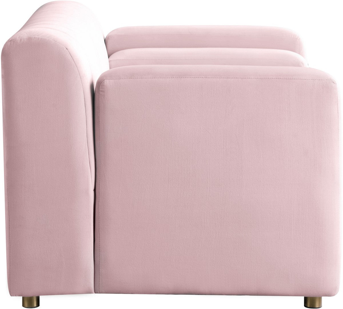 Meridian Furniture Naya Pink Velvet Chair