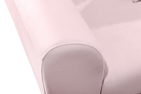 Meridian Furniture Quinn Pink Velvet Chair