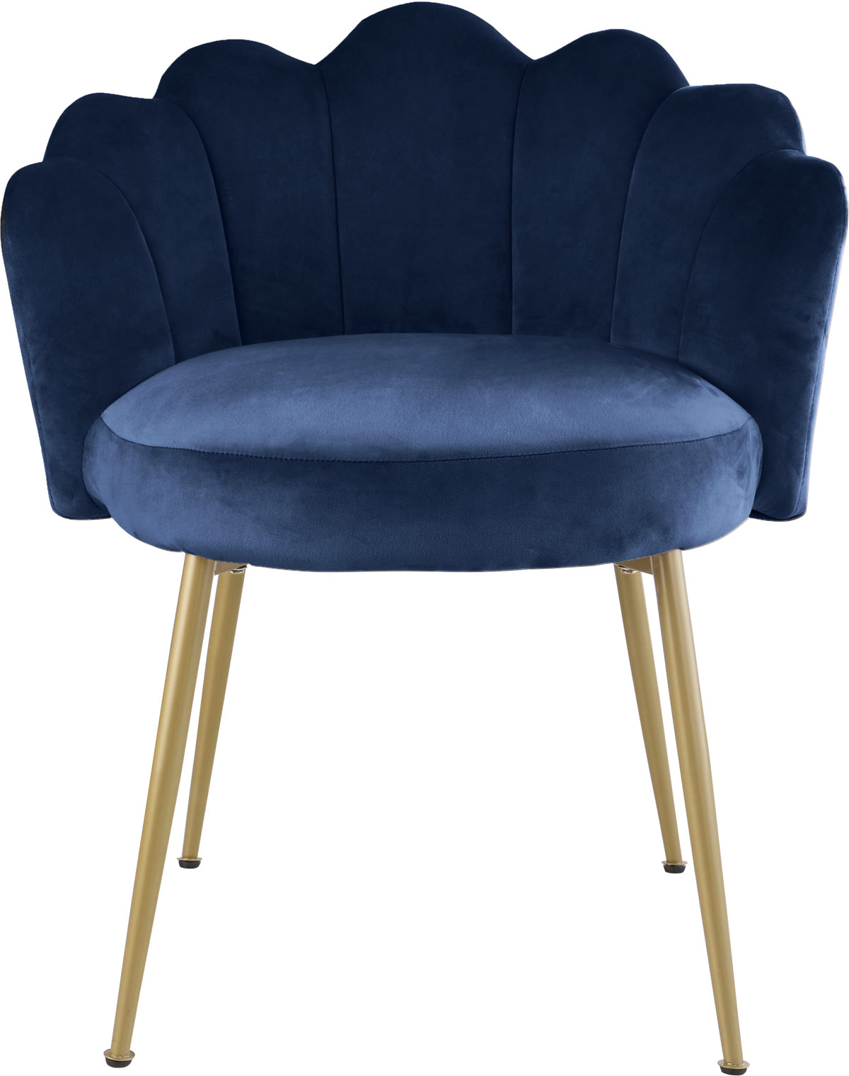 Meridian Furniture Claire Navy Velvet Dining Chair - Set of 2