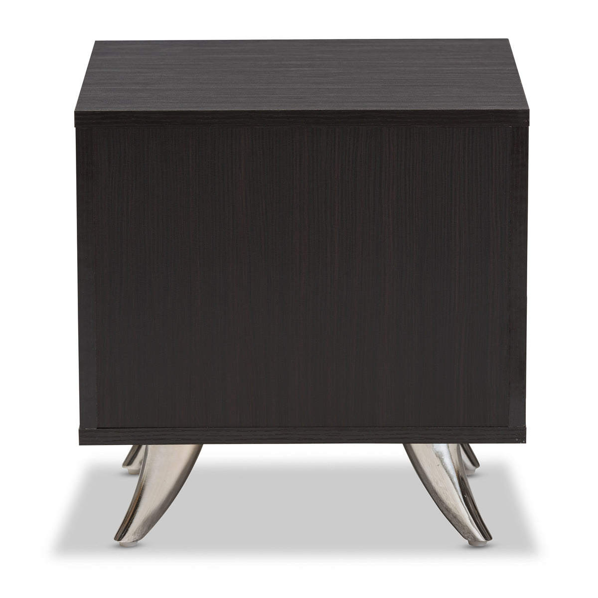 Baxton Studio Warwick Modern and Contemporary Espresso Brown Finished Wood End Table Baxton Studio-nightstands-Minimal And Modern - 7