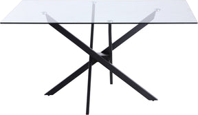 Meridian Furniture Xander Matte Black Dining Table