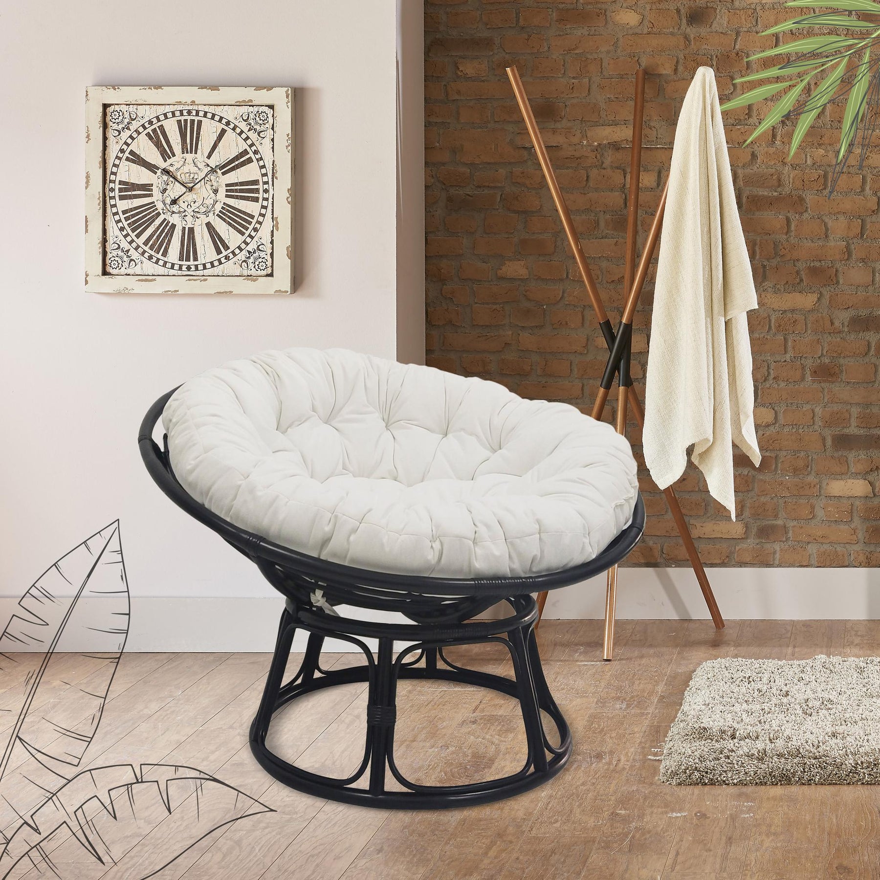 Papasan 2025 accent chair