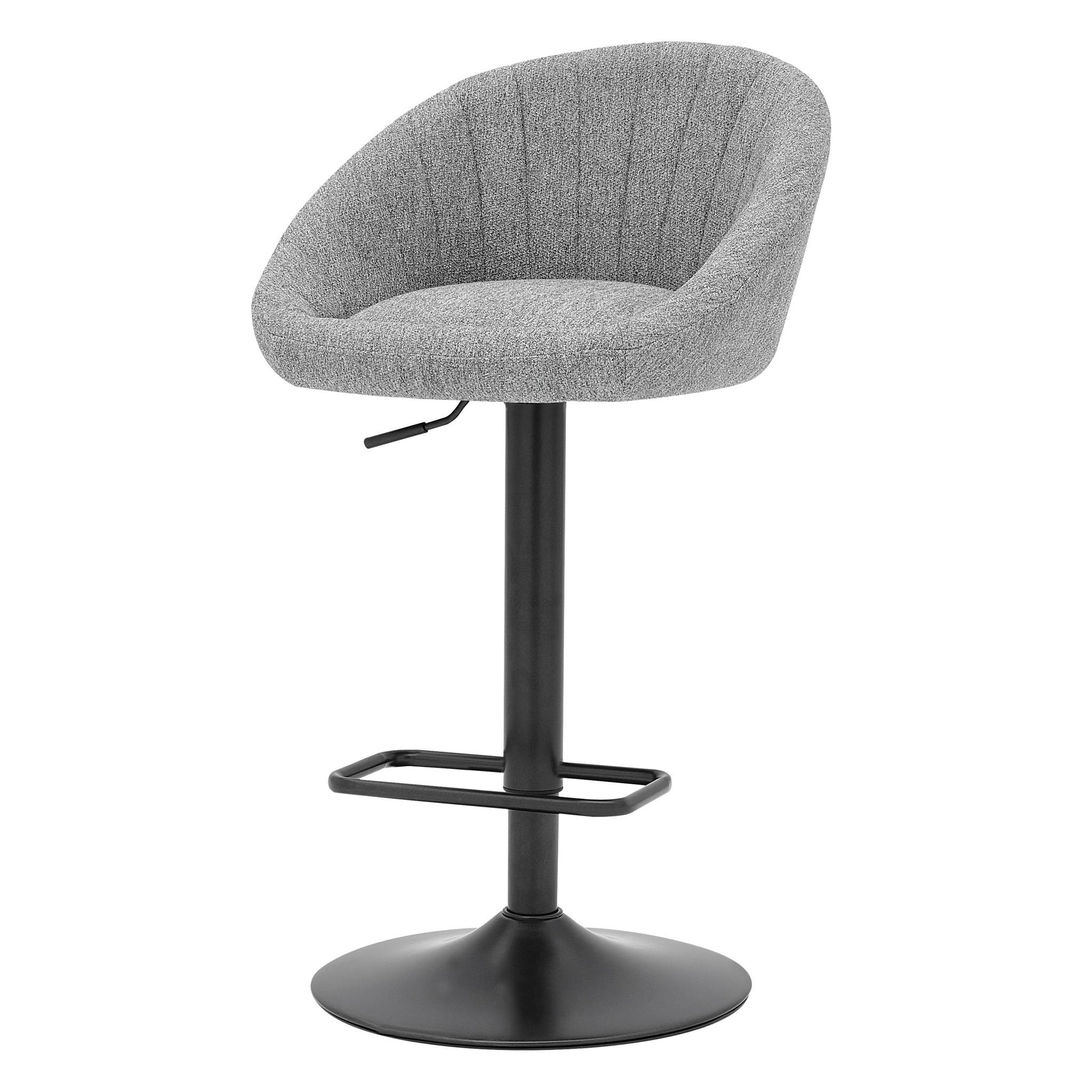 Watson KD Fabric Gaslift Swivel Bar Stool (Set of 2) by New Pacific Direct - 9300118