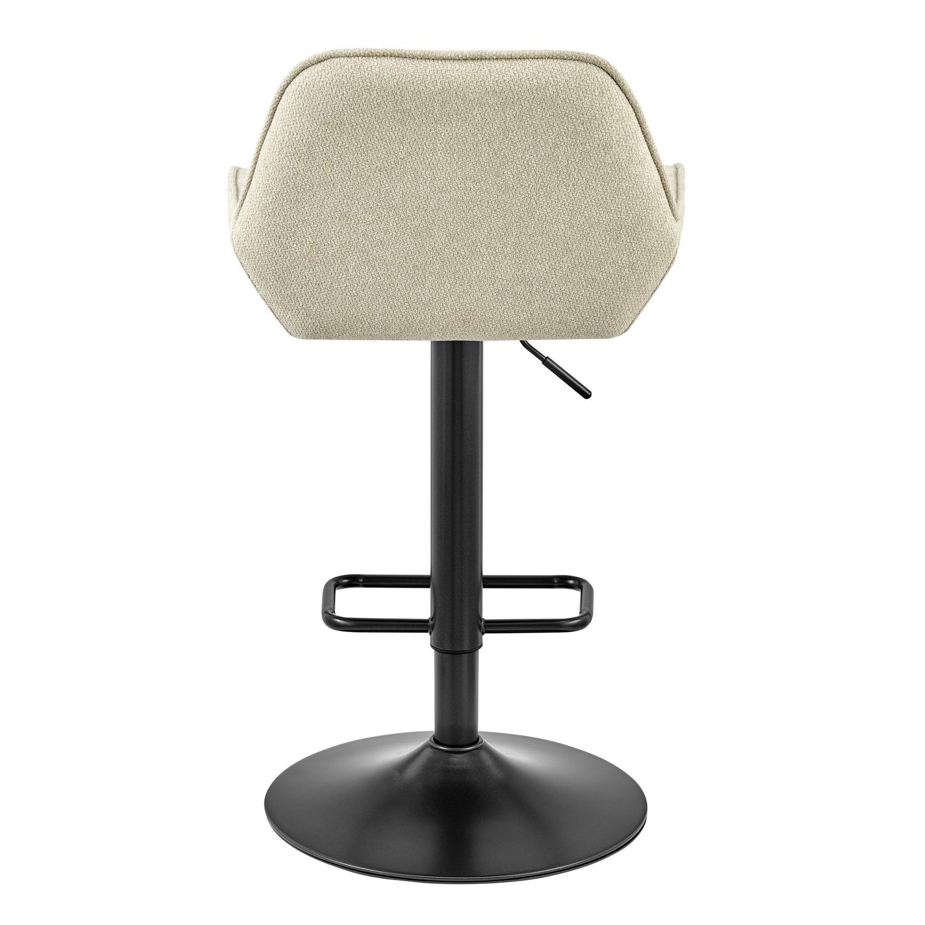 Luther Fabric Gaslift Swivel Bar Stool (Set of 2) by New Pacific Direct - 9300122