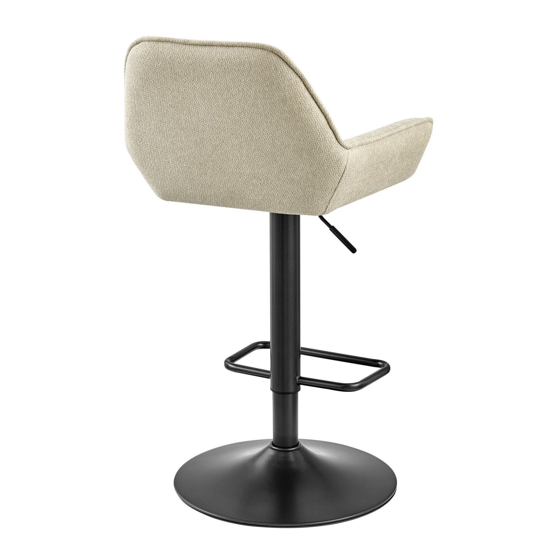 Luther Fabric Gaslift Swivel Bar Stool (Set of 2) by New Pacific Direct - 9300122