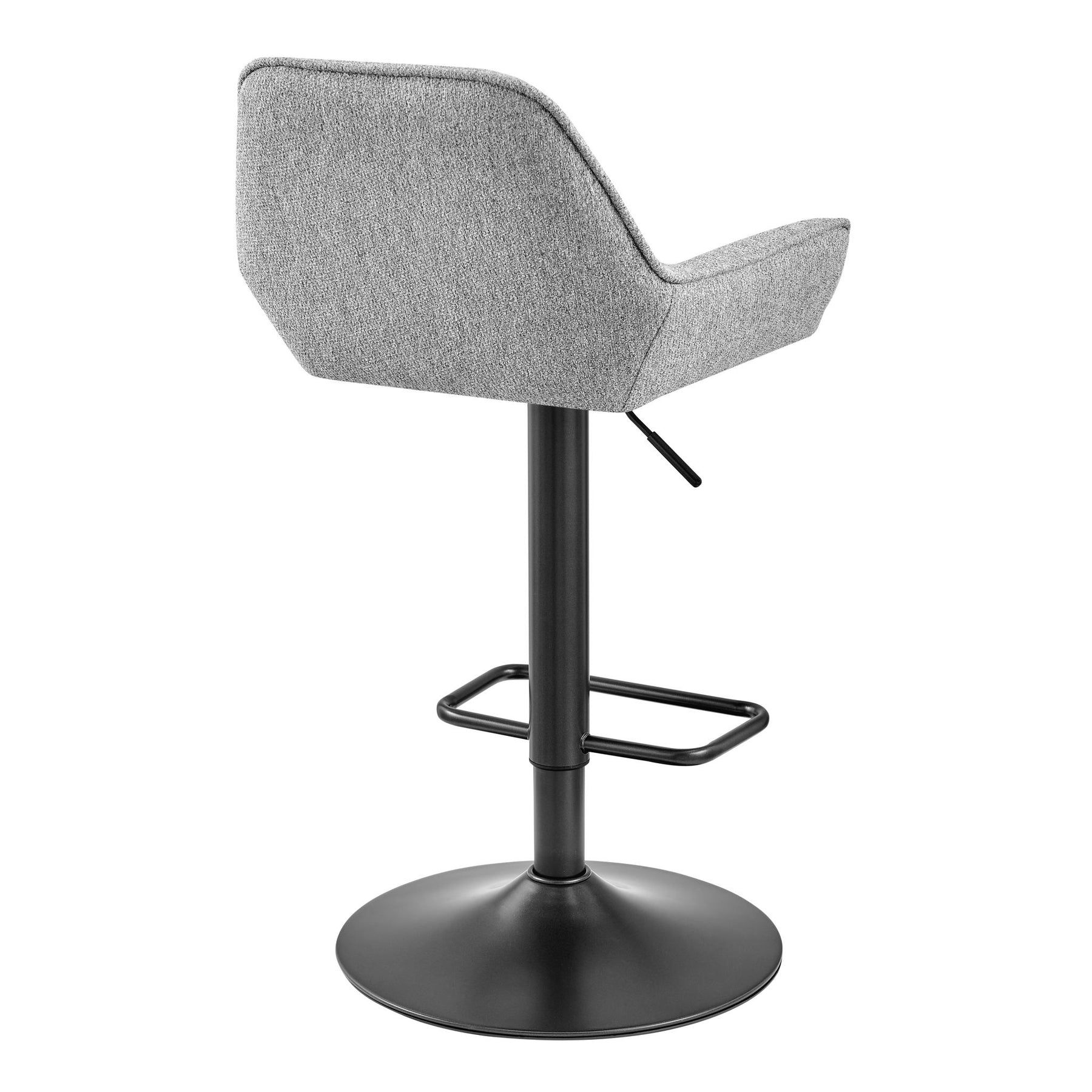 Luther Fabric Gaslift Swivel Bar Stool (Set of 2) by New Pacific Direct - 9300122