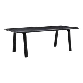 Moe's Home Collection Malibu Dining Table Black Ash - BC-1046-02