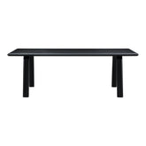 Moe's Home Collection Malibu Dining Table Black Ash - BC-1046-02