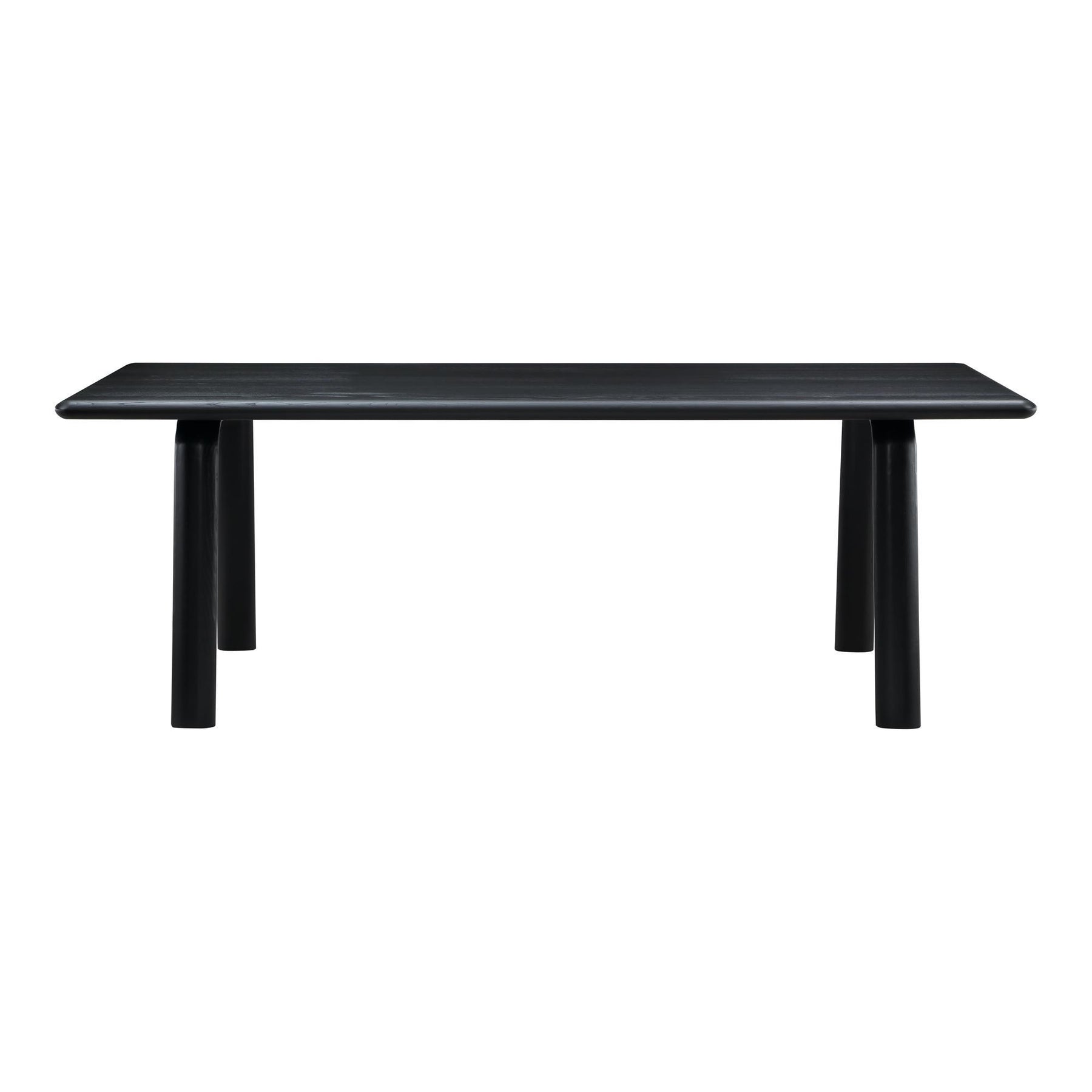 Moe's Home Collection Malibu Dining Table Black Ash - BC-1046-02