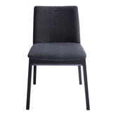 Moe's Home Collection Deco Ash Dining Chair Charcoal-Set of Two - BC-1095-07 - Moe's Home Collection - Dining Chairs - Minimal And Modern - 1