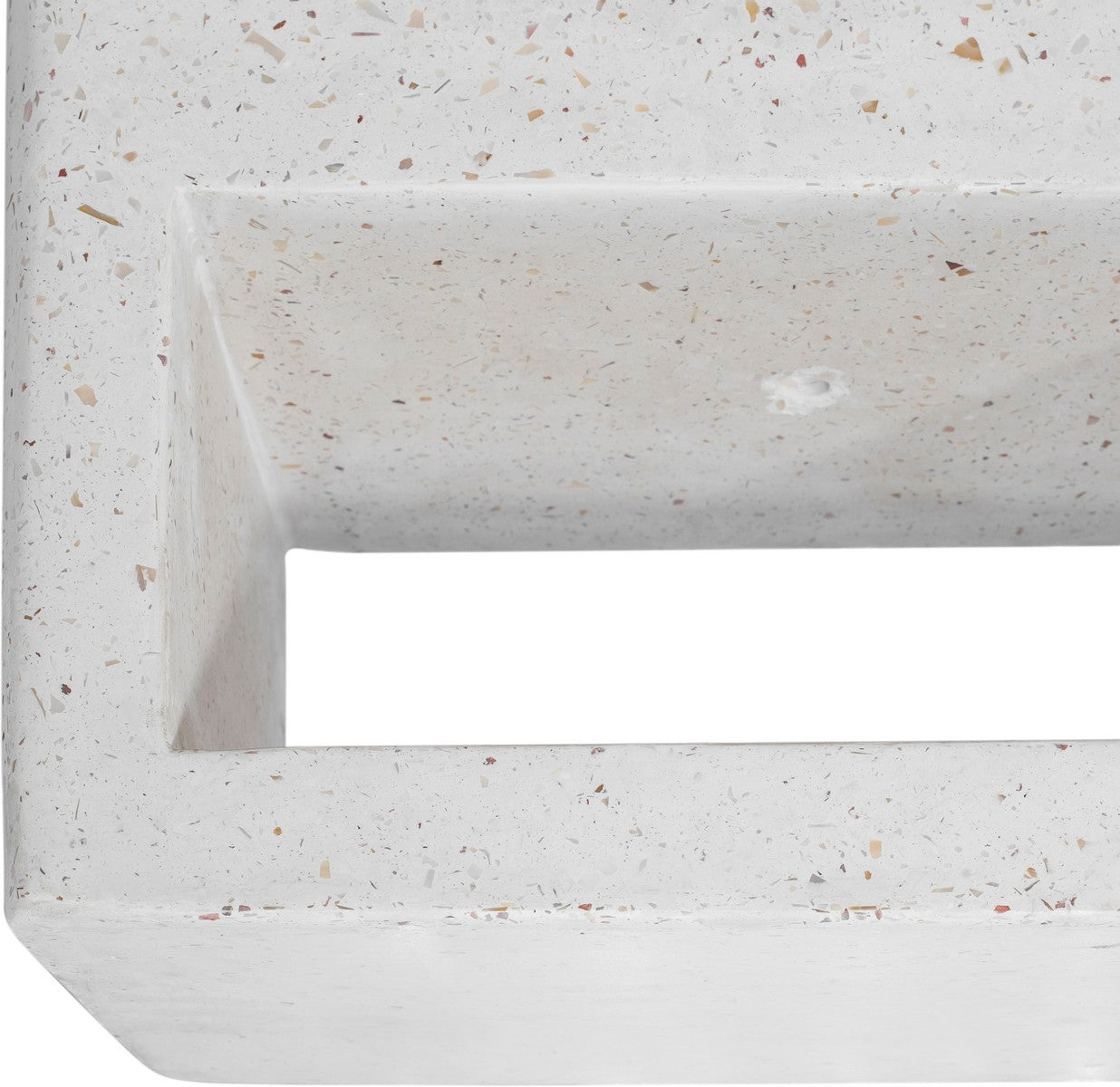 Moe's Home Collection Bristol Planter Ivory Terrazzo - BQ-1049-05