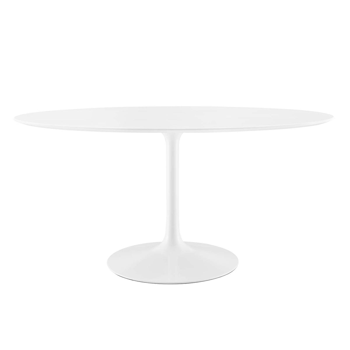 Modway Furniture Modern Lippa 60" Oval Wood Top Dining Table - EEI-1121