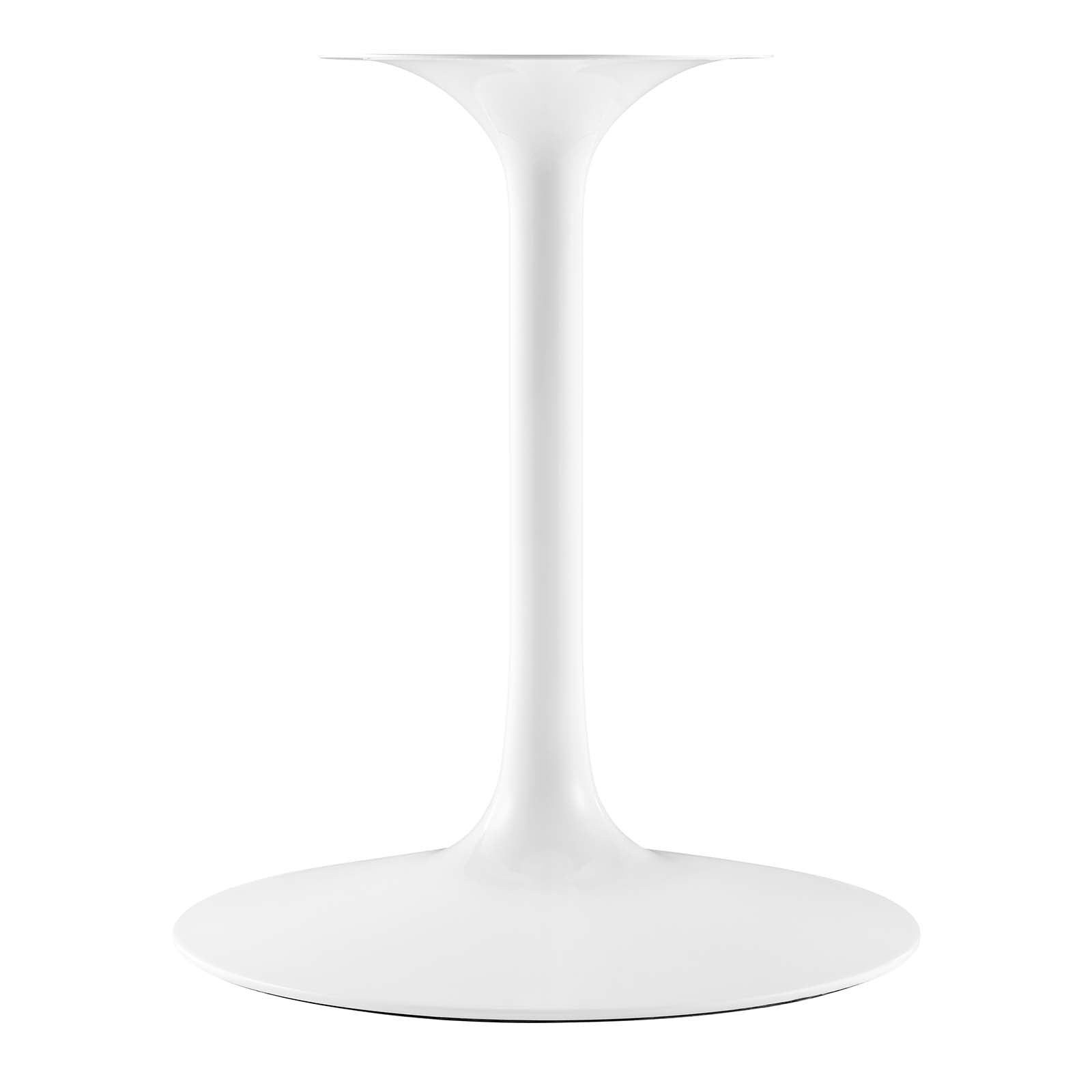 Modway Furniture Modern Lippa 54" Oval Artificial Marble Dining Table - EEI-1134