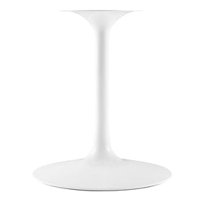 Modway Furniture Modern Lippa 54" Oval Artificial Marble Dining Table - EEI-1134