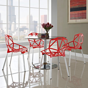 Modway Furniture Modern Connections Dining Chair Set of 4 - EEI-1359-Minimal & Modern