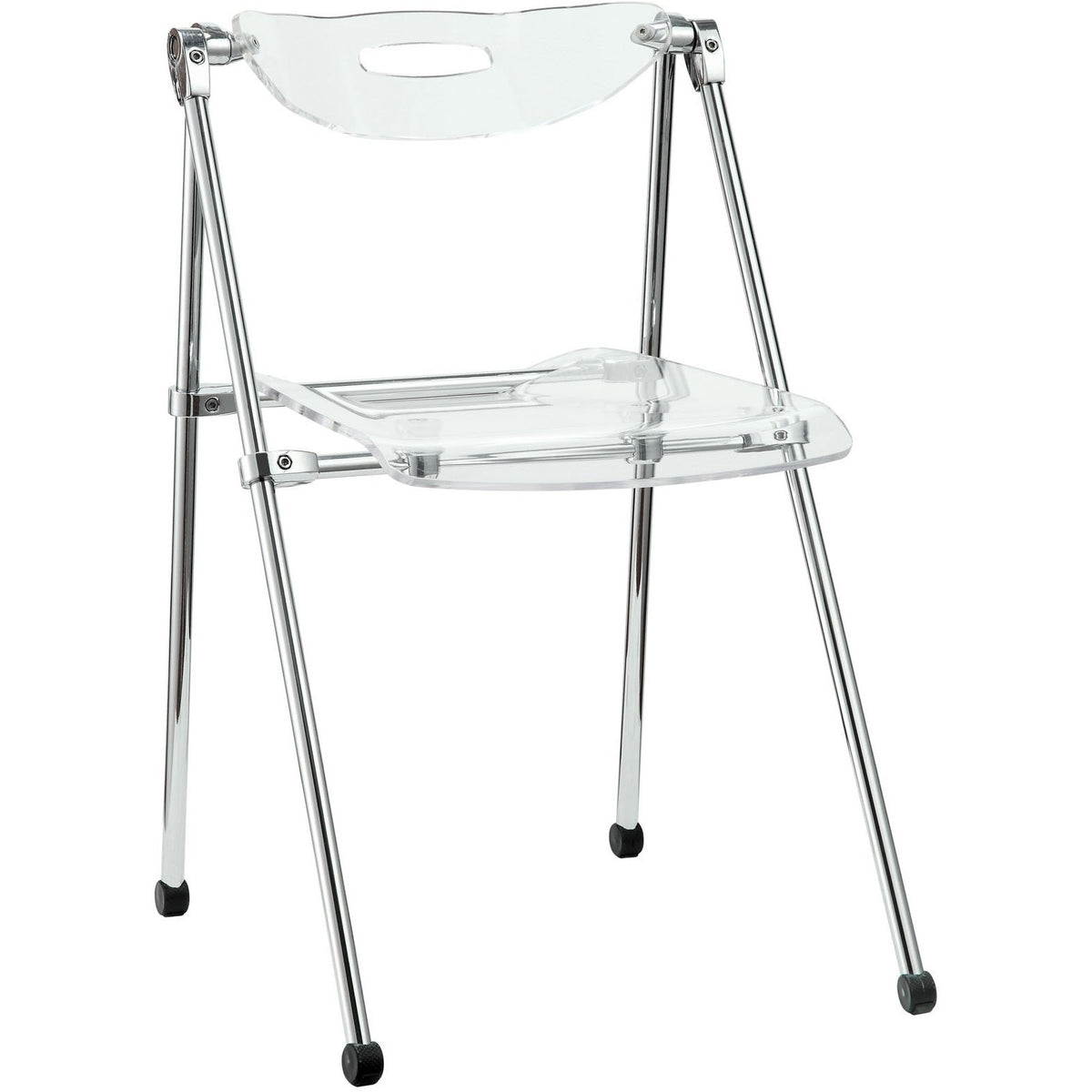 Modway Furniture Telescope Folding Chair EEI-148-CLR-Minimal & Modern