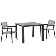 Modway Furniture Modern Maine 3 Piece Outdoor Patio Dining Set - EEI-1743