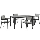 Modway Furniture Modern Maine 5 Piece Outdoor Patio Dining Set - EEI-1747