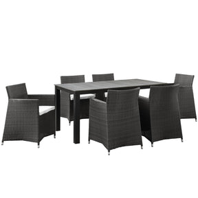 Modway Furniture Modern Junction 7 Piece Outdoor Patio Dining Set - EEI-1748