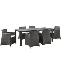 Modway Furniture Modern Junction 7 Piece Outdoor Patio Dining Set - EEI-1750