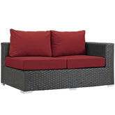 Modway Furniture Modern Sojourn Outdoor Patio Sunbrella® Right Arm Loveseat - EEI-1857