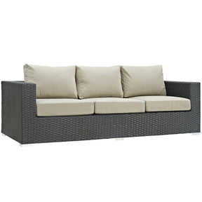 Modway Furniture Modern Sojourn Outdoor Patio Sunbrella® Sofa - EEI-1860