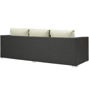 Modway Furniture Modern Sojourn Outdoor Patio Sunbrella® Sofa - EEI-1860