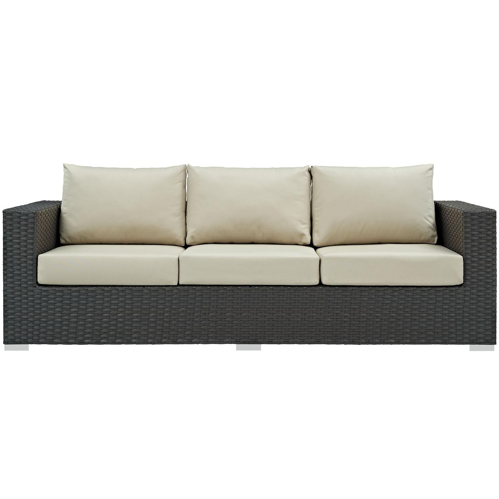 Modway Furniture Modern Sojourn Outdoor Patio Sunbrella® Sofa - EEI-1860