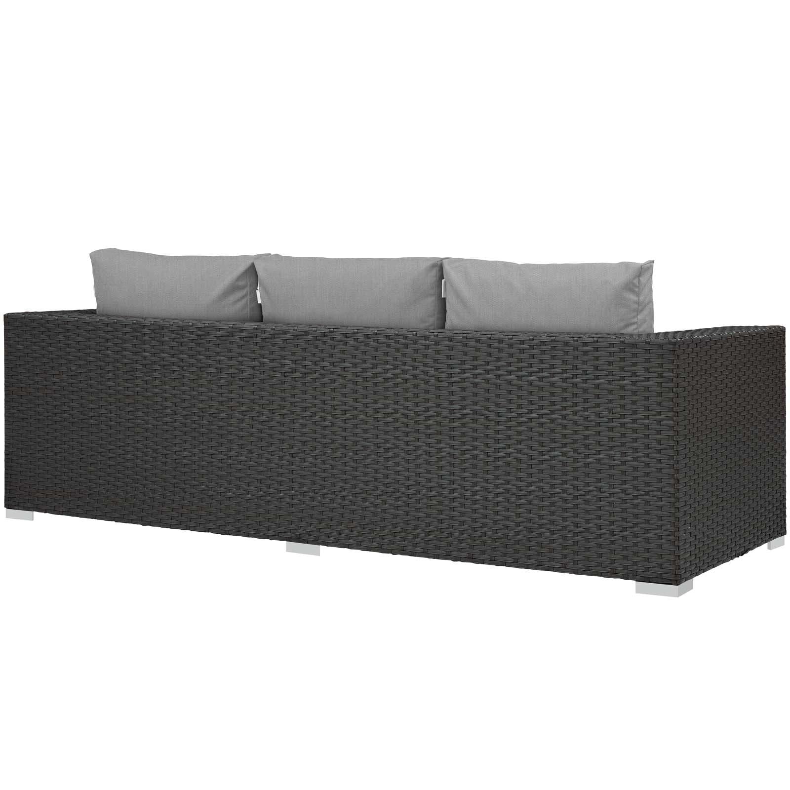 Modway Furniture Modern Sojourn Outdoor Patio Sunbrella® Sofa - EEI-1860