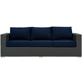 Modway Furniture Modern Sojourn Outdoor Patio Sunbrella® Sofa - EEI-1860