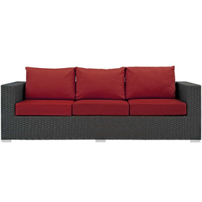 Modway Furniture Modern Sojourn Outdoor Patio Sunbrella® Sofa - EEI-1860