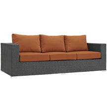 Modway Furniture Modern Sojourn Outdoor Patio Sunbrella® Sofa - EEI-1860