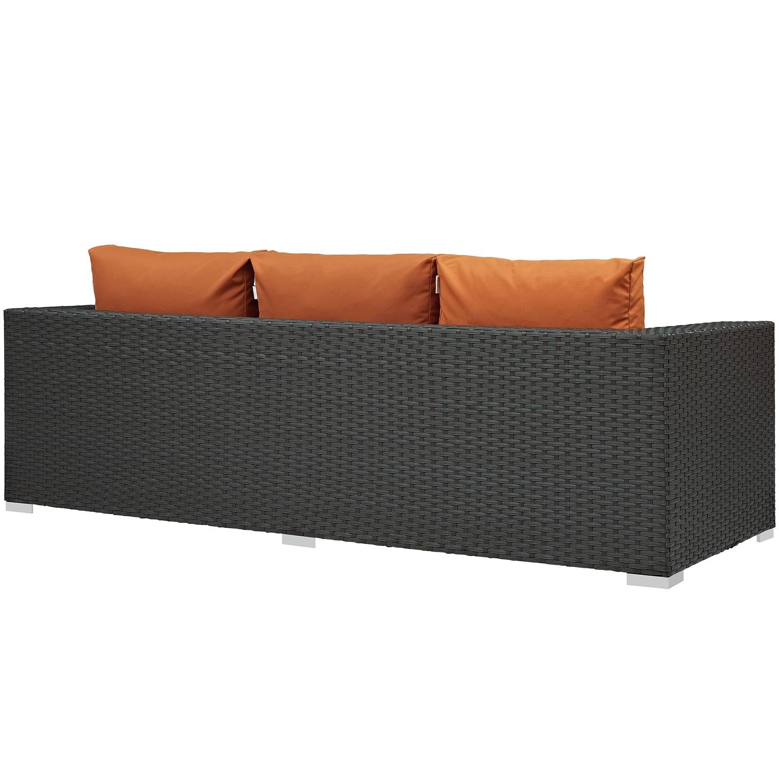 Modway Furniture Modern Sojourn Outdoor Patio Sunbrella® Sofa - EEI-1860