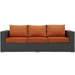 Modway Furniture Modern Sojourn Outdoor Patio Sunbrella® Sofa - EEI-1860