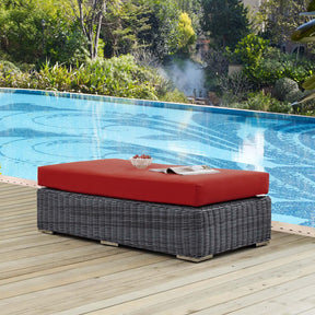 Modway Furniture Modern Summon Outdoor Patio Sunbrella® Rectangle Ottoman - EEI-1877