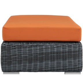 Modway Furniture Modern Summon Outdoor Patio Sunbrella® Rectangle Ottoman - EEI-1877